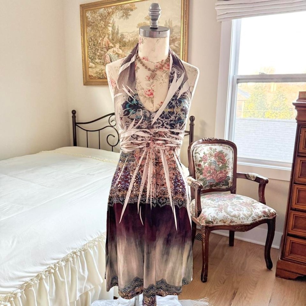 Y2K cristinalove size small halter dress